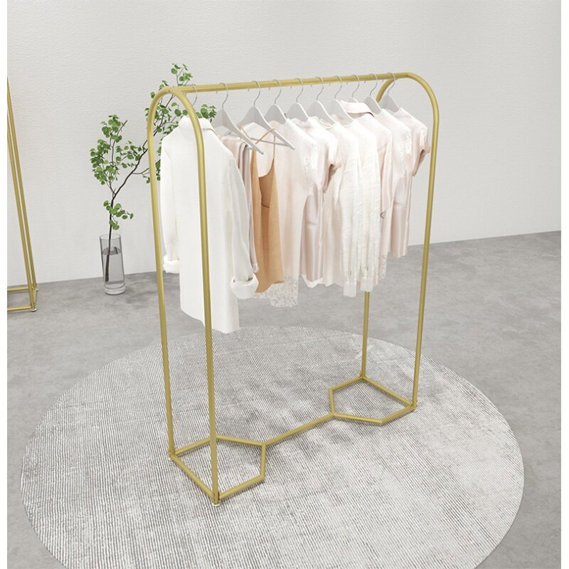 custom，Best Selling Display Stand Rack For Clothes Shop Metal Clothes Display Rack