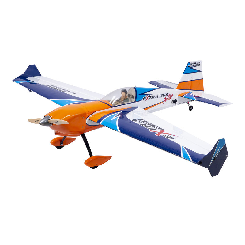Balsawood RC Plane Kit, DIY RC Avião Modelos, Laser Cut, Balsa Madeira Aviões, XCG02 Extra-260 Wingspan, 1540mm, Novo