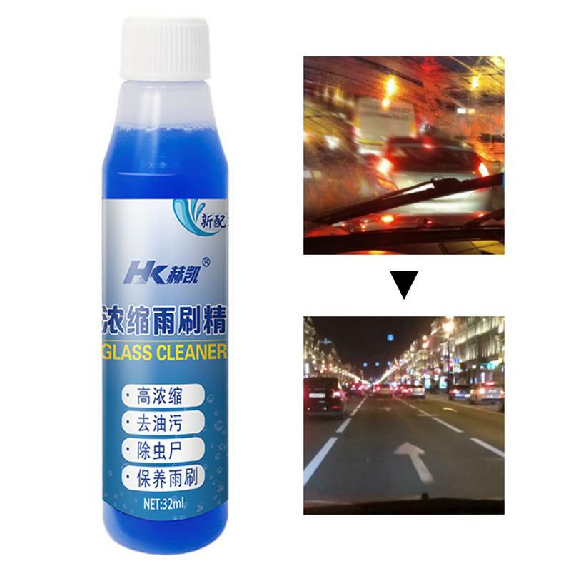 32ml Car Glass Cleaner Auto Oil Film Remover Spray Auto Windshield Cleaning Agent Streak Free All Purpose For Car SUV Truck