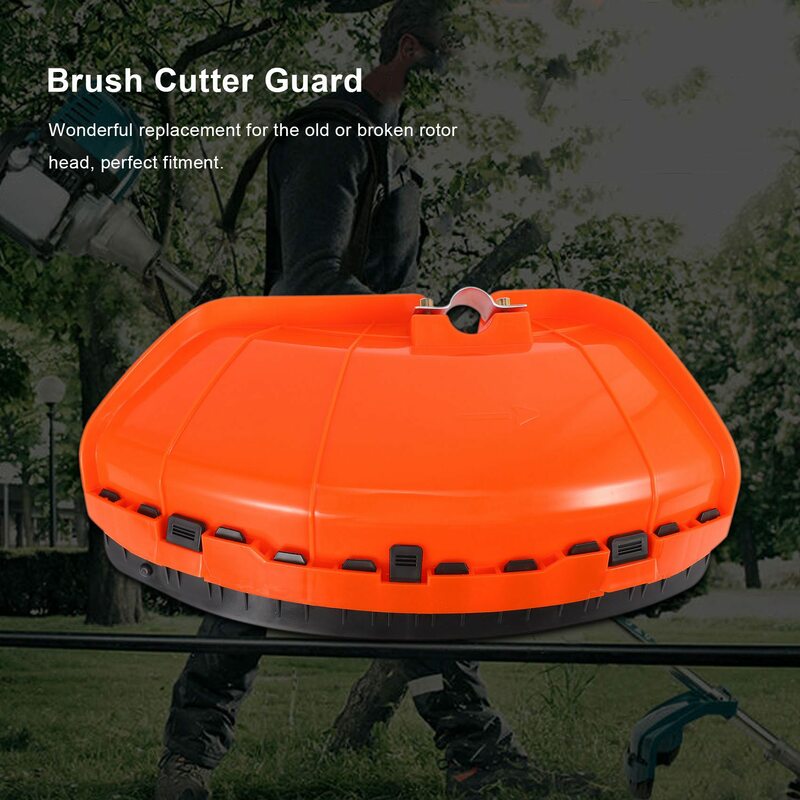 Lightweight Plastic Grass Trimmer Blade Protector Cover, Escova Cutter Shield, Universal Lawn Mower Guard, 26mm, 28mm