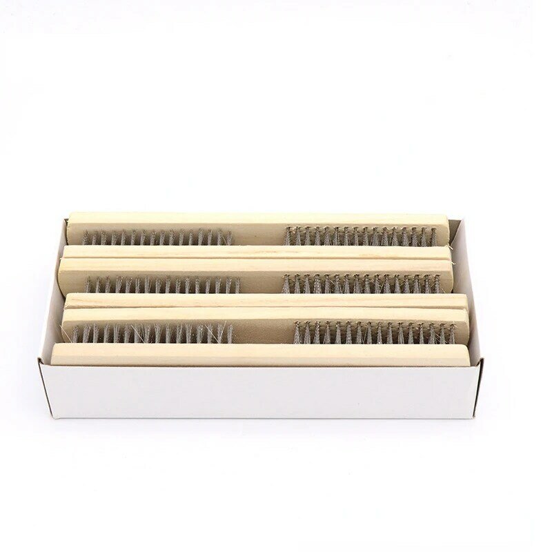 Steel Wire Brush Barbecue Cleaning Stainless Steel Wire Iron Brush Small Steel Copper Brush Derusting Brushsteel Wire Brush