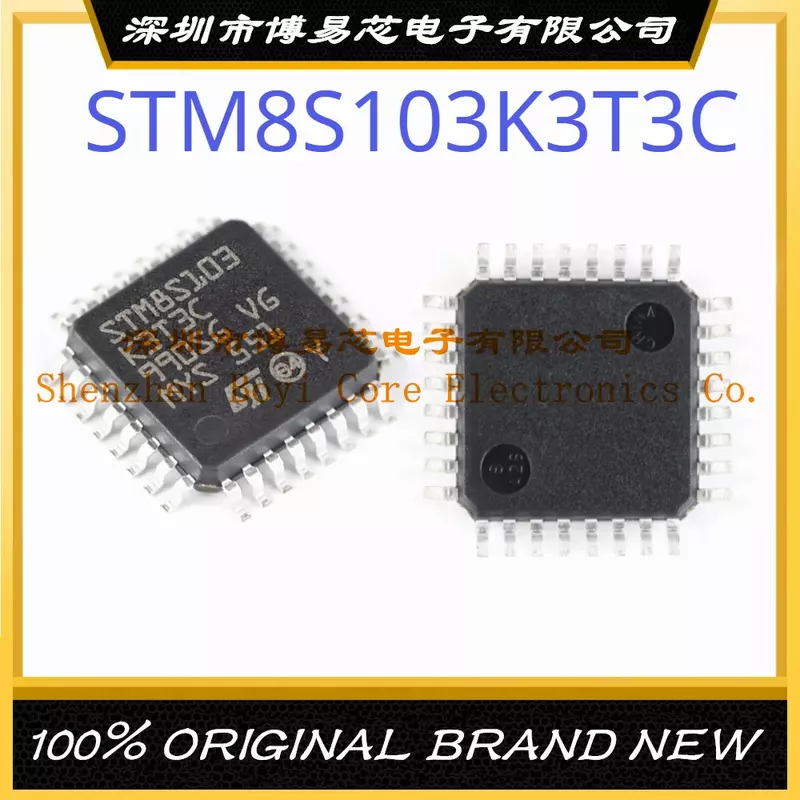 Microcontrolador autêntico IC Chip, STM8S103K3T3C Pacote LQFP32Brand, novo, original