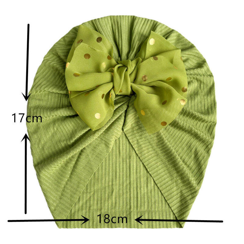 1 Pcs HOT SALE Europe And America Summer Children Cute Princess Bow Hat Baby Boneless Cap Baby Thin Section Cap Headscarf Hat