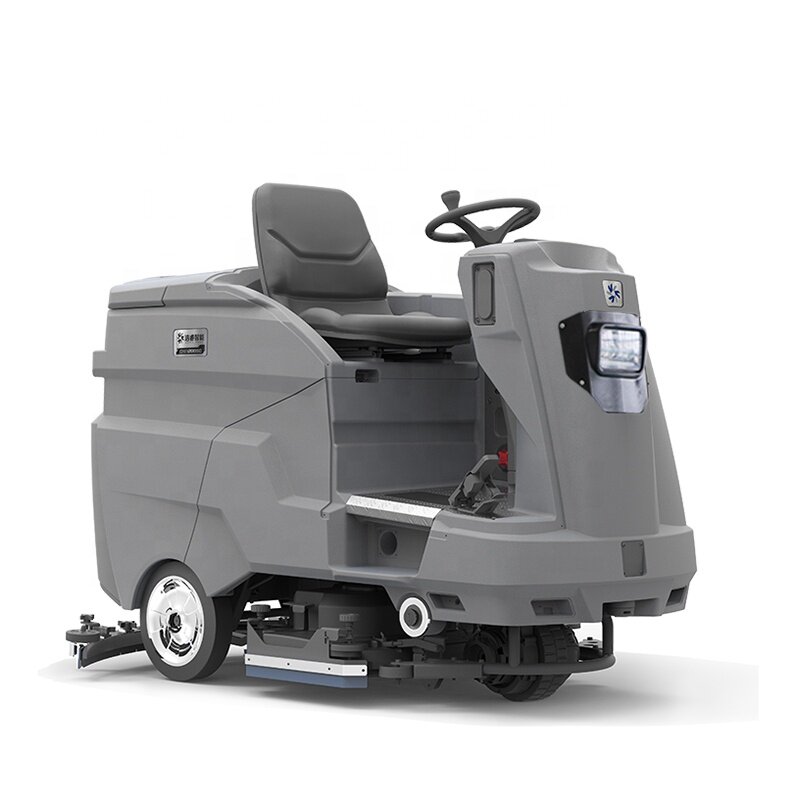 Howetech-Industrial Ride on Floor Scrubbers, Bateria CHR200SC, Máquina de lavar e limpar, Comercial