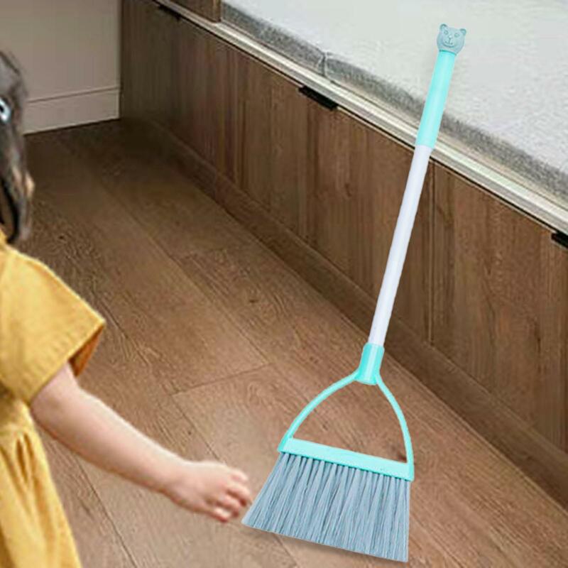 Children Cleaning Broom Early Educational Playhouse Toy Sweeping Toy Role Play Game Pretend Cleaning Toy for Party Toy Preschool