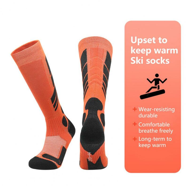 Спортивные носки для спортзала, зимние термоноски высокого качества для мужчин и женщин, носки для катания на сноуборде, альпинизма, походов, утепленные Нескользящие Лыжные носки