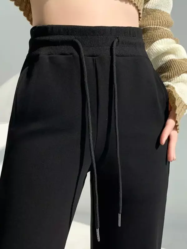 Woman Flare Pants Fashion Streetwear Slim High Waist Soft Sports Pants for Women Sexy Bell Bottom Casual Long Trousers Z772