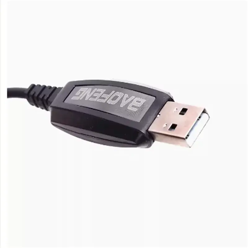 UV-K5 USB pigments Câble pour Baofeng UV-5R Quansheng K6 UV5R Plus UV-13 UV-17 Pro ProgrammingCable Pilote avec CD Logiciel
