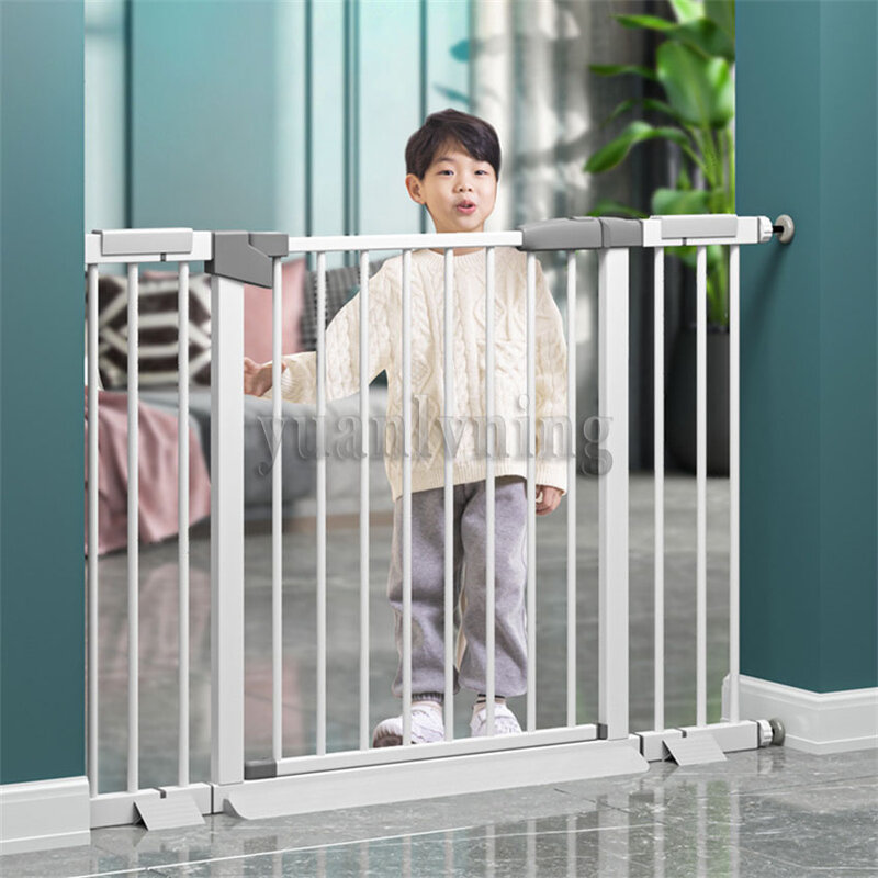 Барьер высотой 78 см для безопасности детей, противоударные широкие ворота для лестницы, ворота для балкона с собакой, защита домашних животных, забор для безопасности детских дверей
