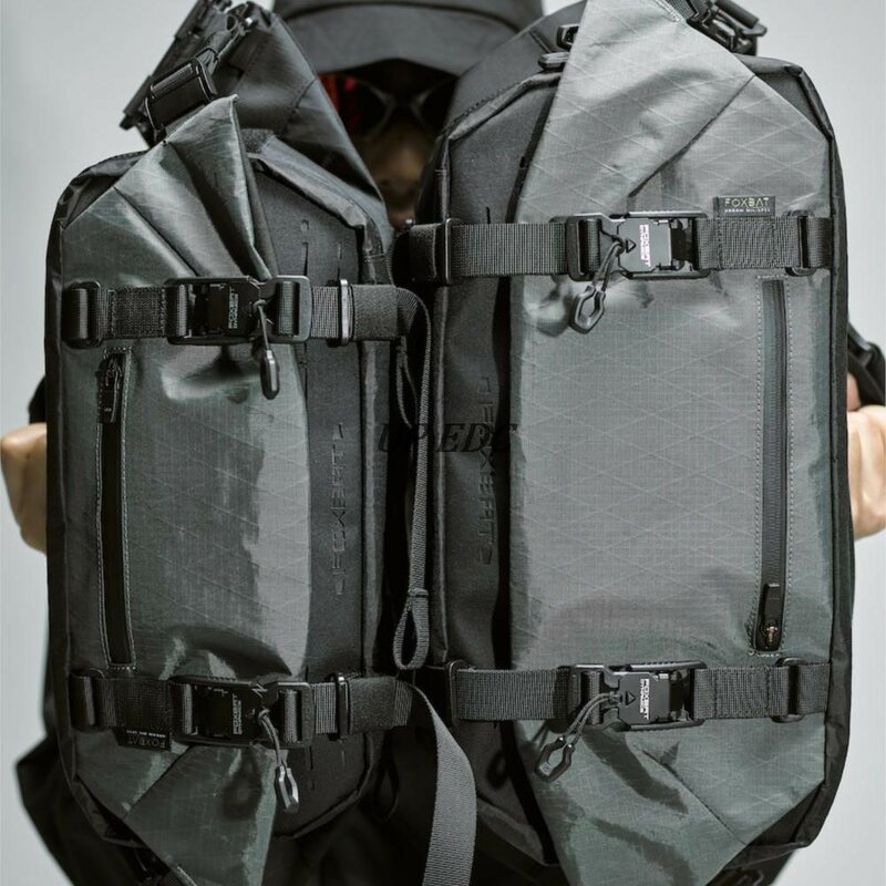 FOXBAT funkcjonalna taktyczna torba typu Crossbody EDC na ramię męska plecak oprzyrządowania