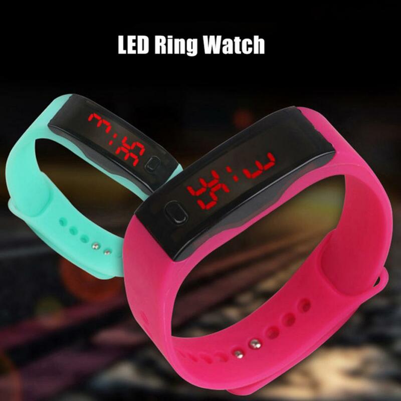 Montre électronique LED pour enfants, montre-bracelet de sport, montres simples pour enfants, cadeau simple