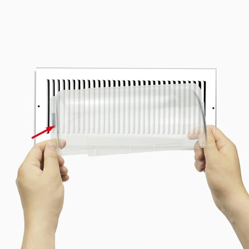 2 Pack Magnetic Heat & Vent Cover Air Vent Deflectors สำหรับ Vent สำหรับ Home Dropship