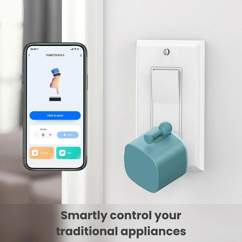 Tuya Dedo Robô Inteligente Compatível com Bluetooth Botão Emperrador Automático Smart Home Life App Controle de Voz Alexa Google Home