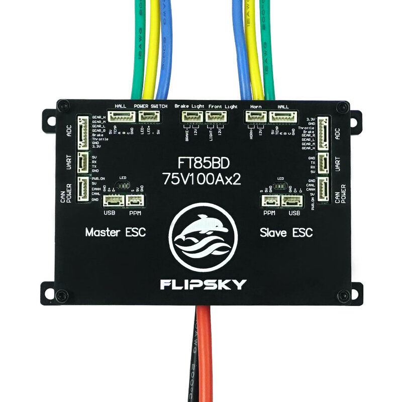 Flipsky Ft85bd Esc With Aluminum Case Non-vesc For Electric Skateboard / Ebike Speed Controller / Electric Motorcycle