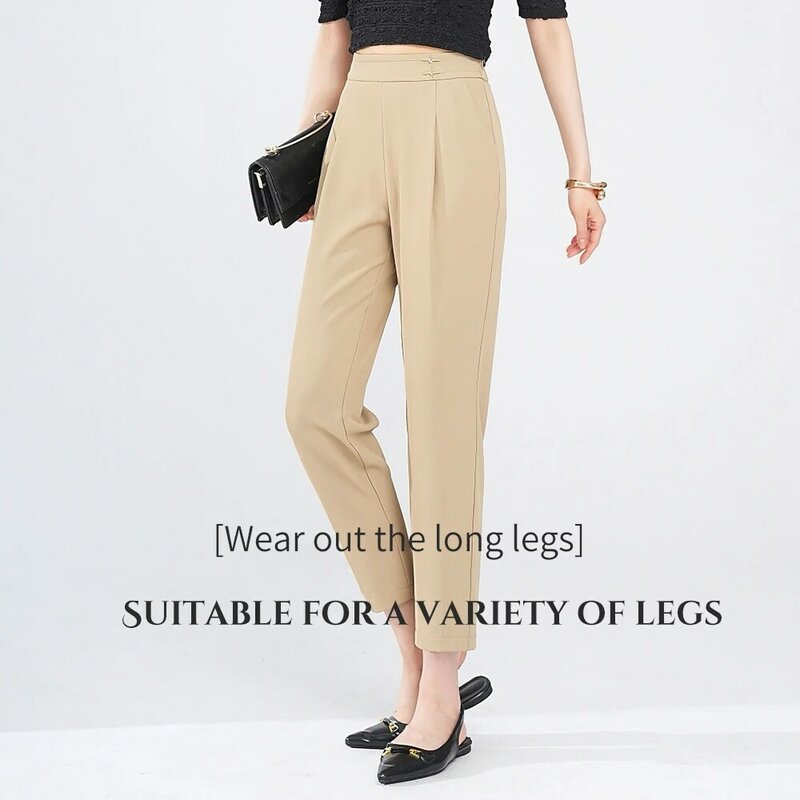 Модные новые брюки Harun весна-лето женские модные брюки повседневные брюки женская одежда бесплатная доставка женские брюки Роскошные