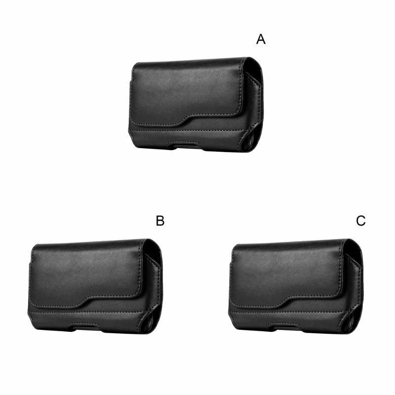 Cinturón de cuero horizontal para estuche, funda, funda, soporte para teléfono para hombres, Trave E74B