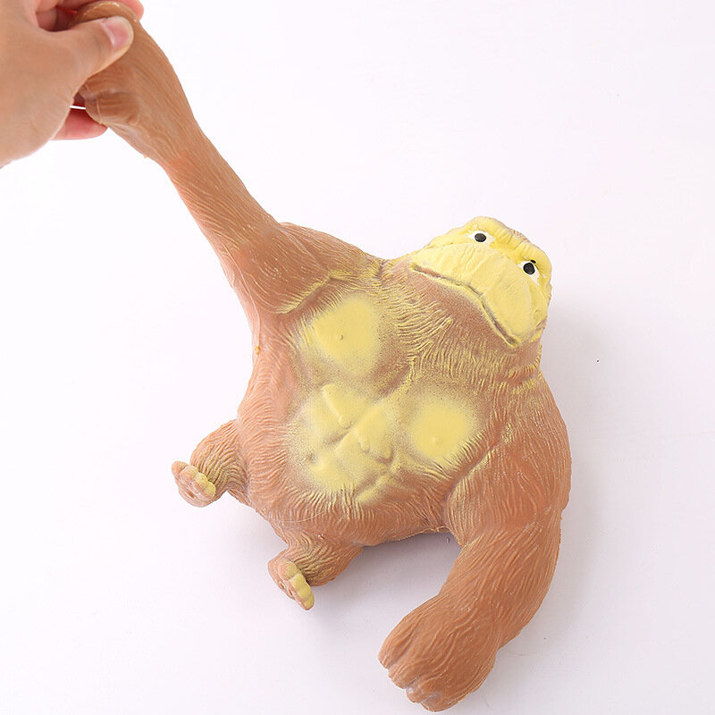 Grande gigante antiestresse orangotango brinquedo brinquedo mole elástico macaco engraçado gorila decoração de natal decoração para casa estatueta