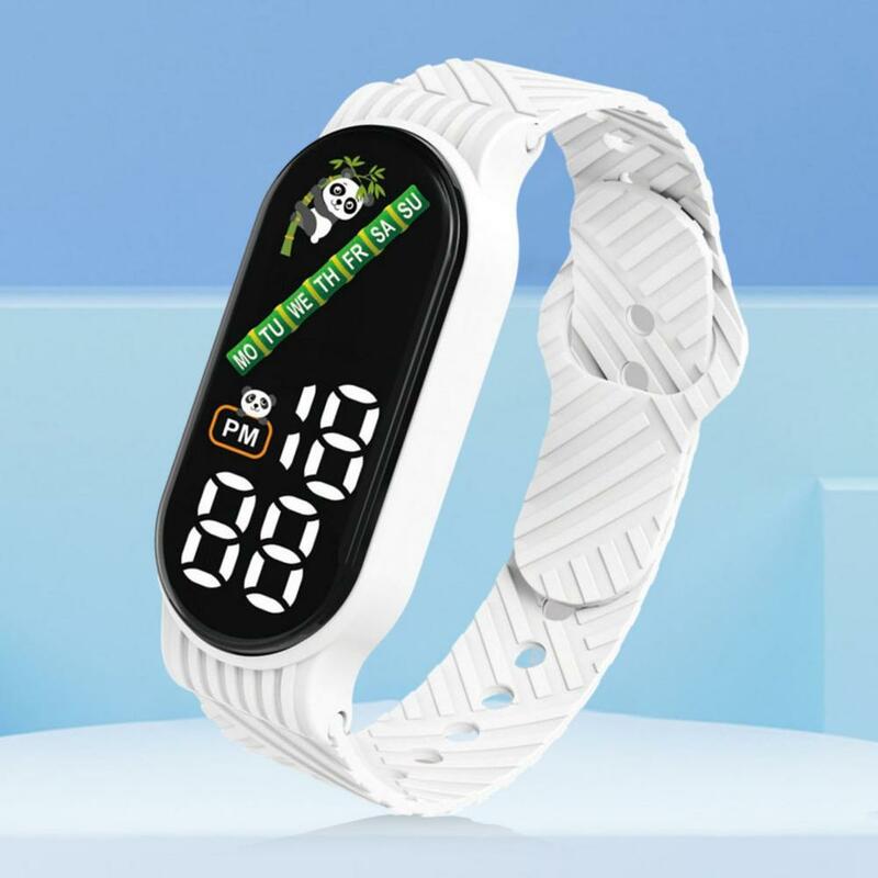 Mode führte Sport uhr für Studenten wasserdichte elektronische Armbanduhr Silikon armband Smartwatch Studenten uhr