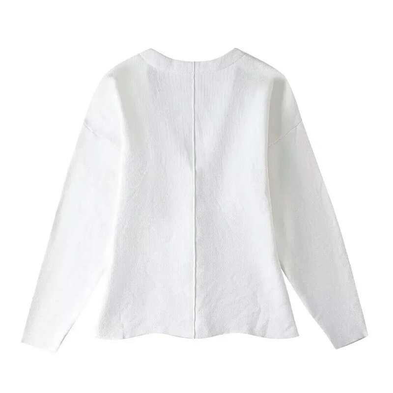 Veste tricotée à manches courtes pour femmes, costume féminin, ensemble 2 pièces, mince, mode, 2021, 343