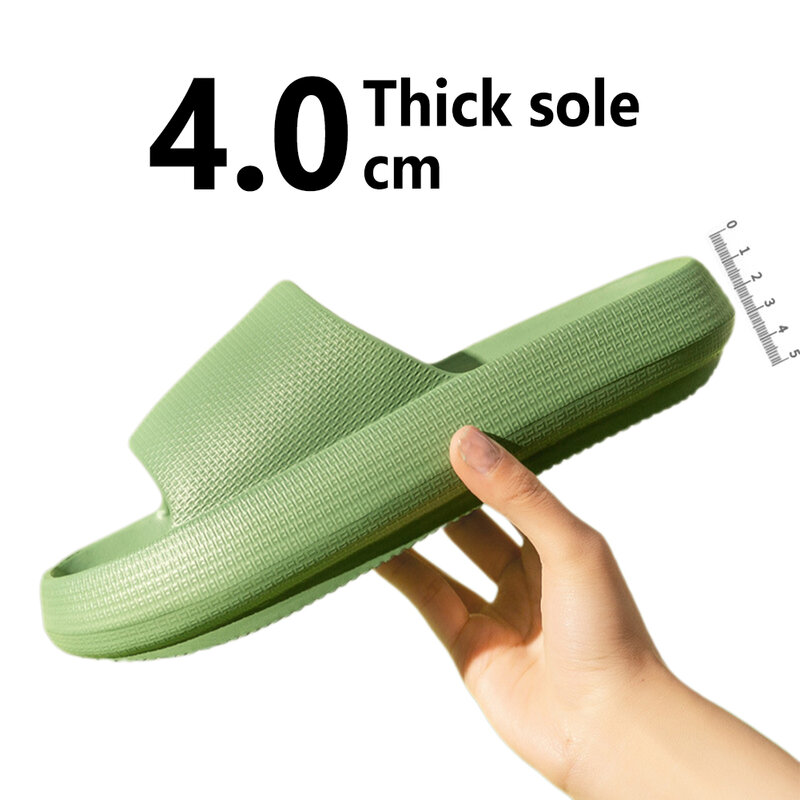 Couples Shock Absorption Non-slip Thick-soled Slippers Clearance sale Wholesale Drop shipping