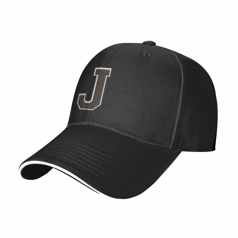 Berretto da Baseball regolabile con stampa Unisex con lettera J cappelli da esterno traspiranti cappellini Snapback da donna traspiranti cappello da marea da strada