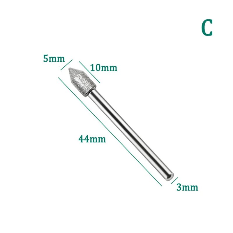Drilling Carving Needle Hand Drill Mini Drill Silver Tool Grinding Rods Carving Needle Drilling Electroplating