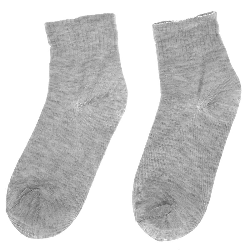 1 Pair Men's Casual Cotton Socks Spring Summer Autumn Winter Solid Color Crew Socks Male Breathable Cozy Socks Calcetines Hombre