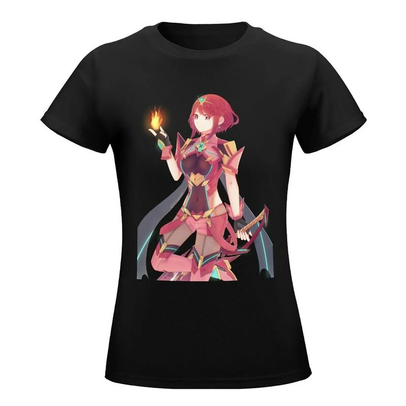 Pyra-Camiseta con estampado de animales para niña, ropa de verano, Camiseta de algodón para mujer
