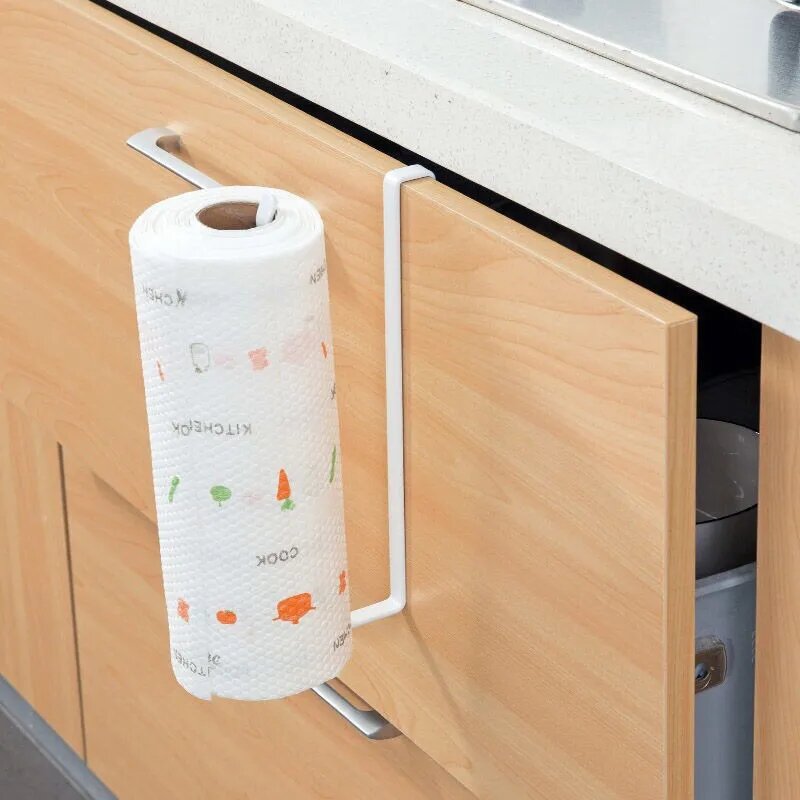 Wand halterung Papierrollen halter Bad Lagerung Toiletten ständer Home Taschentuch Handtuch halter hängen Regal für Küchen organisator