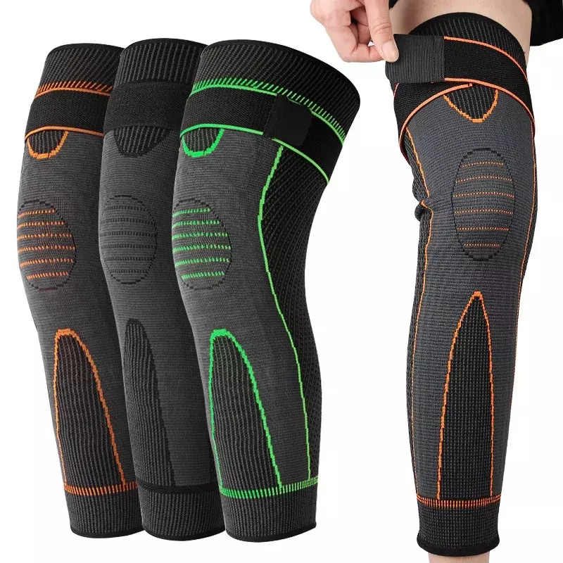 Extended calf pads knee pads men's and women's basketball running cycling nonslip compression Necessary protective gear