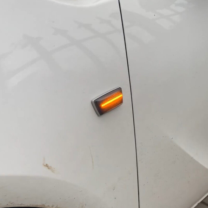 Dla Opel Vauxhall Corsa D E dynamiczny boczny kierunkowskaz LED lampka kierunkowskazu
