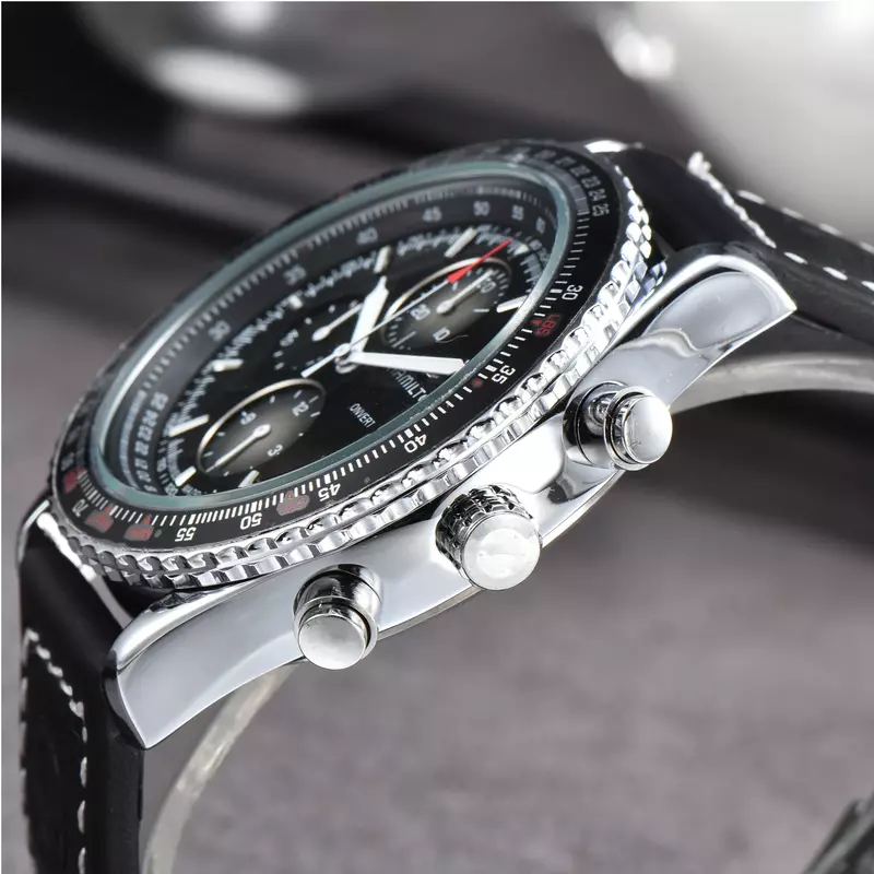Часы наручные мужские кварцевые, роскошные оригинальные брендовые изысканные автоматические часы с кварцевым механизмом и датой класса ААА