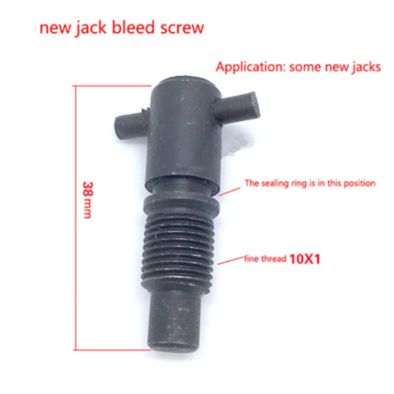 Plug Screws Oil Sump Nut Black Car Repartment Parts Hydraulic Jack Iron Large Small Size Oil Drain Screw Black