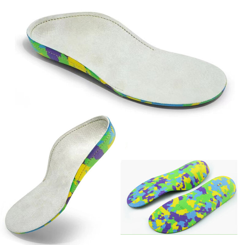 Children Sneakers Insoles Orthopedic Flatfeet Soles For Kids Boys Girls Toddlers EVA Hard Sporty Arch Support Pads