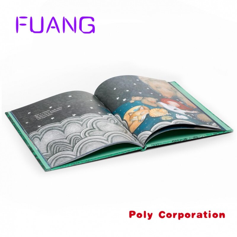 Impressão personalizada do livro capa dura Crianças Hardcover Book Printer na China