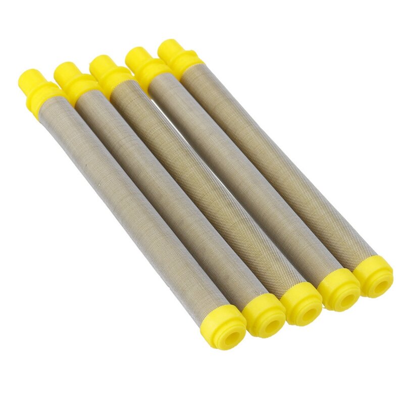 5 pezzi 100 Mesh filtro a spruzzo Airless, Mesh 100, tipo di inserto, filtri in acciaio inossidabile 304 accessori per spruzzatrici