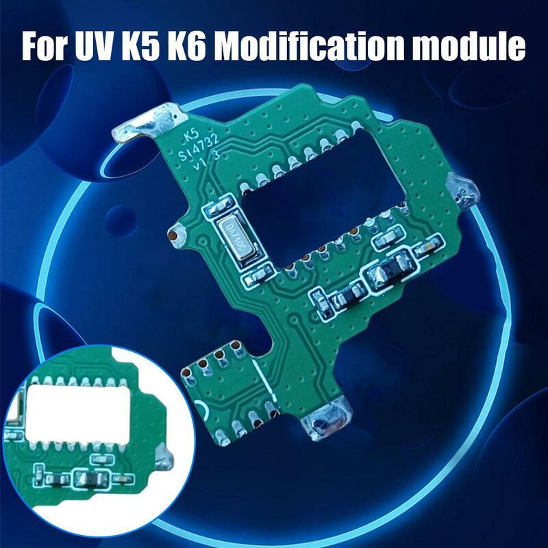 For Quansheng Uv-k5/k6 Radio Modification Module 1set Modification Module 1pcs Single Side Jieshou UV-K5 Chip Accessories