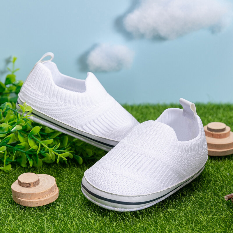 KIDSUN Baby Shoes Sneakers Casual traspirante Baby Boy Girl First Walker Cotton Soft-Sole Toddler Sports culla Shoes