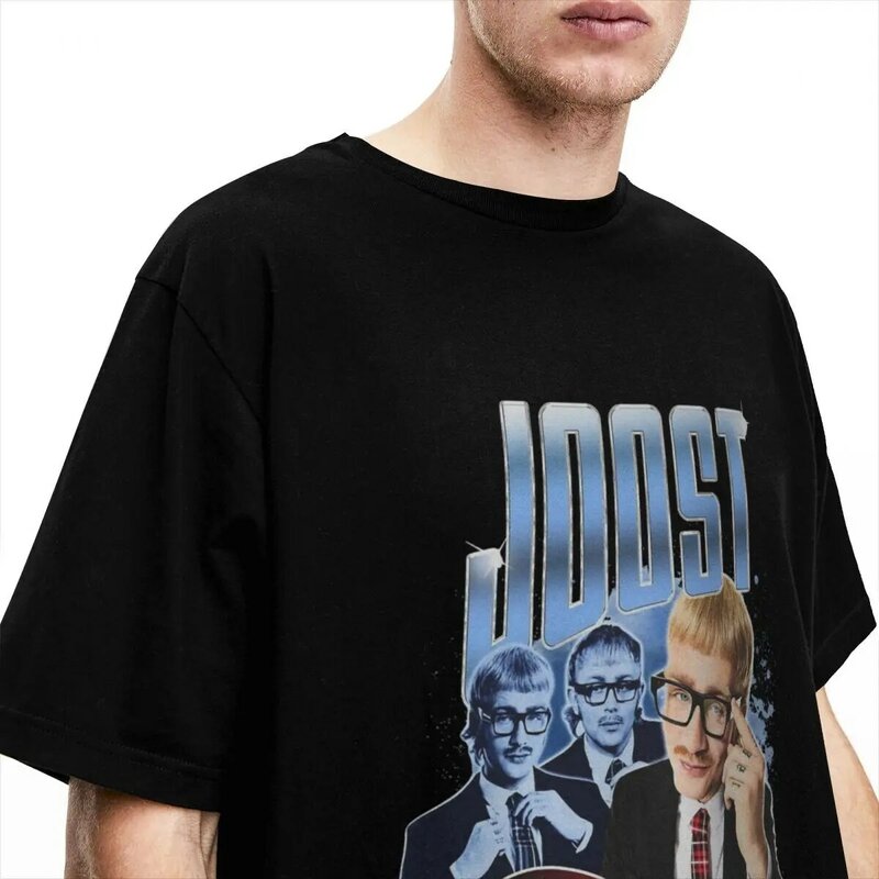 Camiseta de manga curta masculina e feminina bootleg Joost Klein, tops estampados 100% algodão, camiseta casual, acessórios vintage, 2021