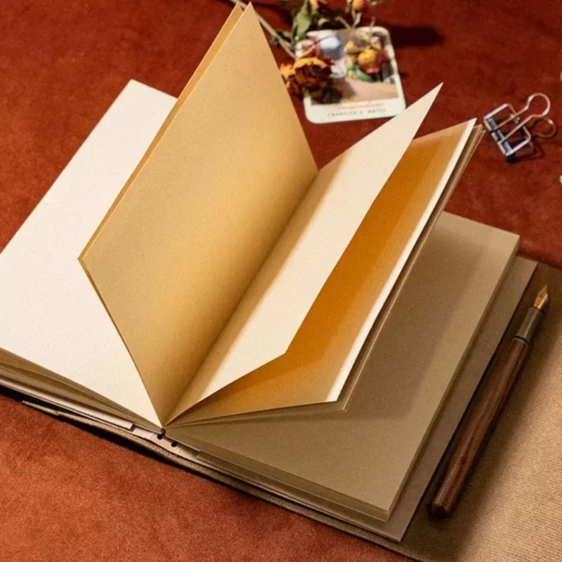 Taccuino di carta sostituibile blocco Note diario di cancelleria letteratura regalo quaderno PU pianificatori libro in pelle diario spirale