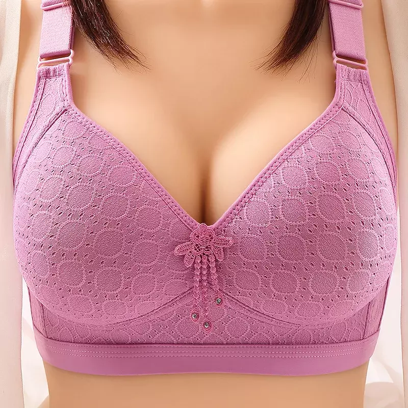 Large Size No Steel Ring Comfortable Women's Bra Sweat-absorbing Top Sexy Thin Mold Cup Soft Bras for Women Brasieres Para Mujer