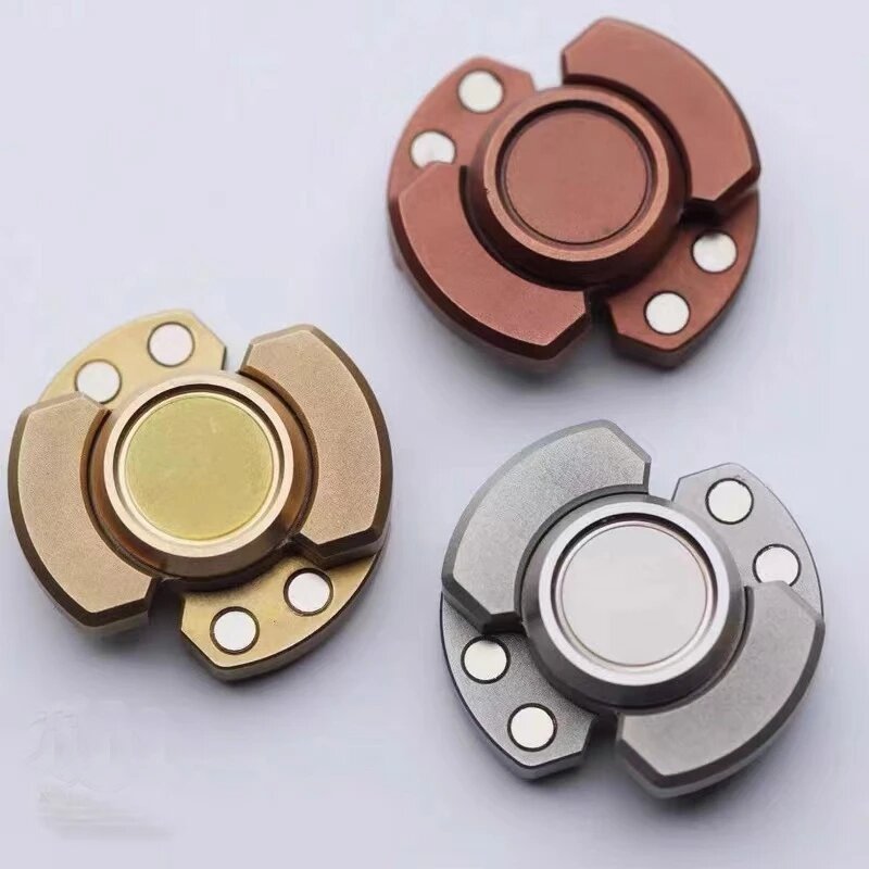 Multiple Play Magnetic Slider Fidget Spinner EDC Adult Fidget Toys Anti Stress Hand Spinner ADHD ansia autismo Stress Relief