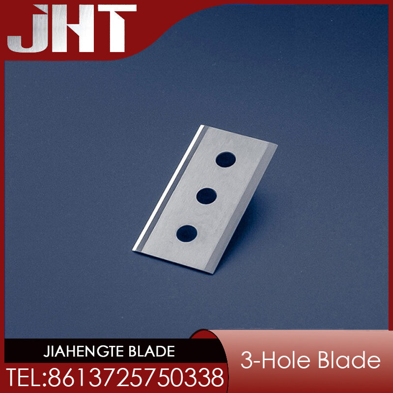 Three Holes Double Edge Thin Film Aluminum Foil Cut 3 Holes Blades Tungsten Steel 3-hole Blade