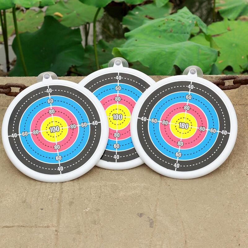 Kids Plastic Target Shock Absorption Strong Suction Fitness Accessory Heavy Duty Kids Darts Suction Target with Sucker for Outdo