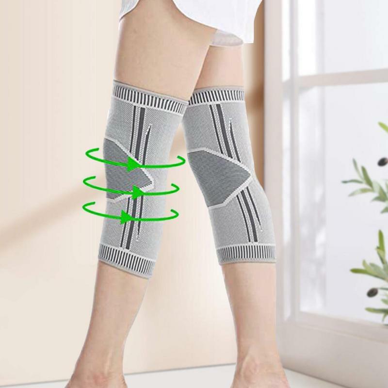 Aquecedores de joelho térmicos inverno quente joelho cinta elastic joelho mangas melhoria de circulação e alívio de dor conjunta para joelhos