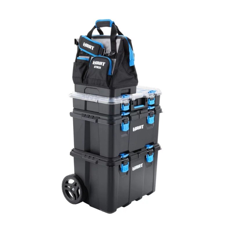 DUTRIEU 도구 가방, 전기 기사용 도구 상자, 12 인치 하드 바텀 도구 가방