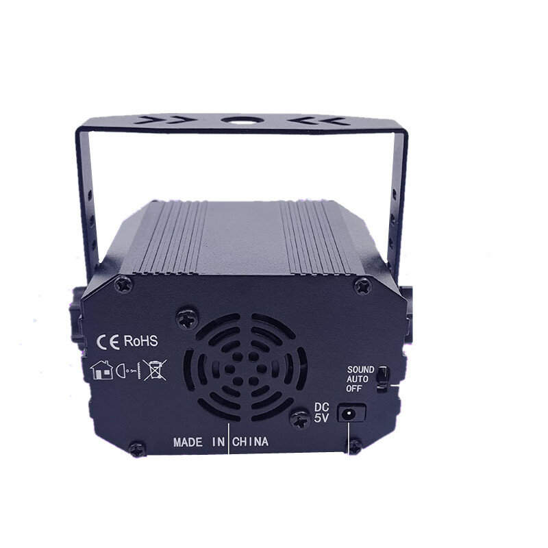 Дискотечный лазерный проектор с голосовым управлением и активацией голосом