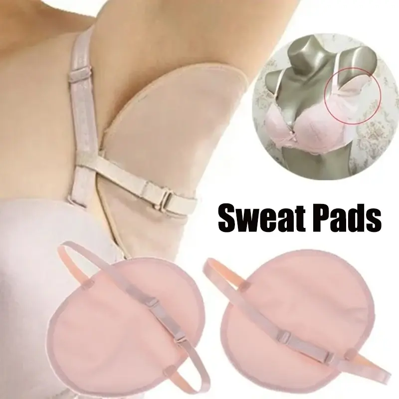 Underarm Sweat Shield Pad Washable Armpit Absorbing Sweat Guards Strap Antiperspirant Underarm Sweat Pads Anti PerspirationPatch