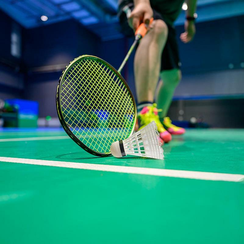 Nylon Plastic Badmintonballen Duurzaam Licht Trainingsbal Plastic Shuttle Kurk Gefonmed Buitensportbadmintonaccessoires