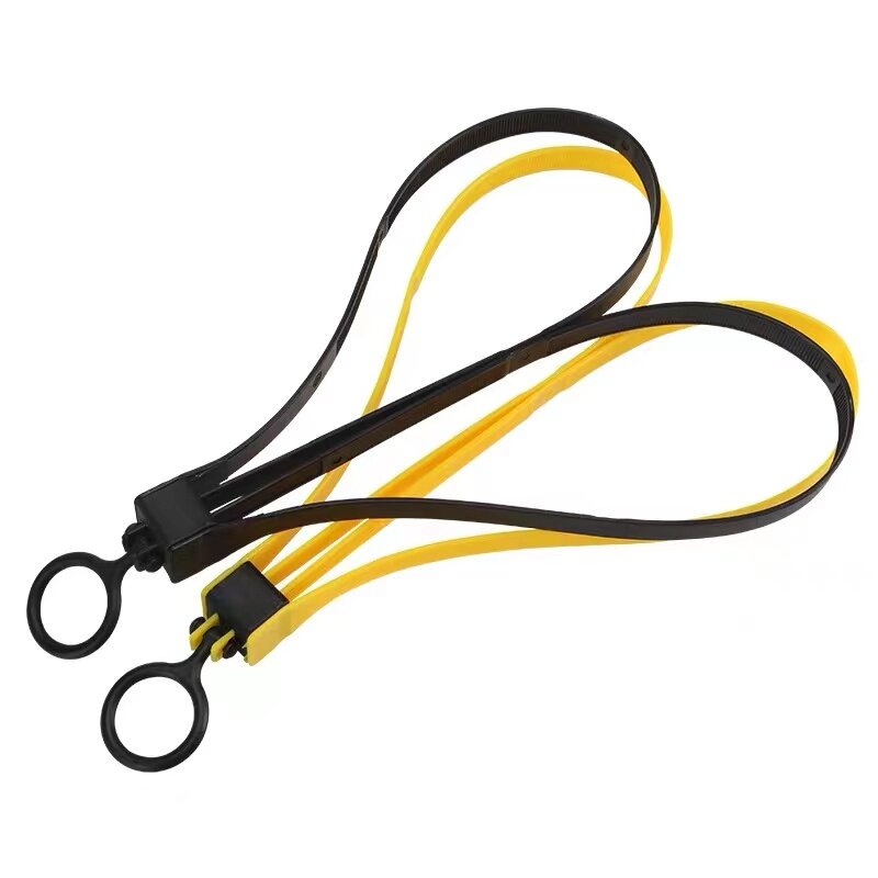 Tactical Plastic Cable Tie Band Handcuffs Cs Sport Decorative Strap Tmc Sport Gear Disposable Cable Tie Yellow military gear